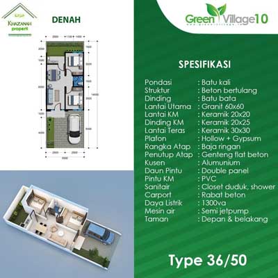 spesifikasi kenanga residence